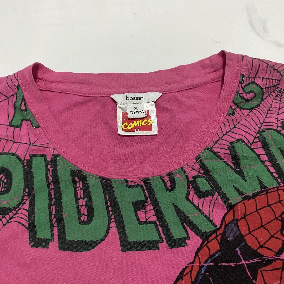 Bossini Spider-Man Graphic Tee XL (Category: Tshirts & Polo Shirts ) located in Manila. Submitted by emjaytricks (Listing ID 1428593750, Image 3). Description: .
