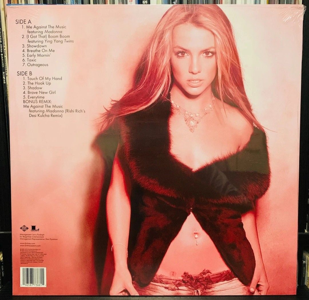Britney Spears - In The Zone Vinyl Record (Category: Vinyls) located in Manila. Submitted by jhenaloymerchandise (Listing ID 1428438019, Image 2). Description: Britney Spears - In The Zone Vinyl Record ₱3,500 Brand New sealed made in USA .