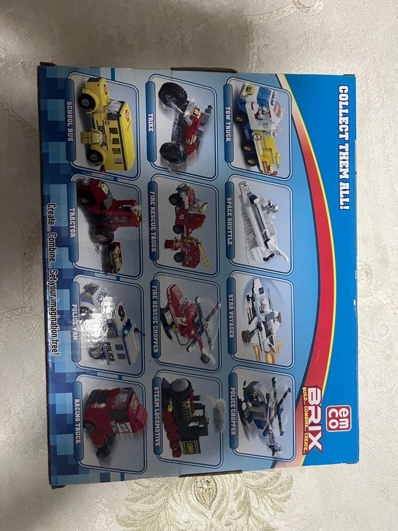 Brix School Bus Building Blocks Set, Hobbies & Toys, Toys & Games on ...