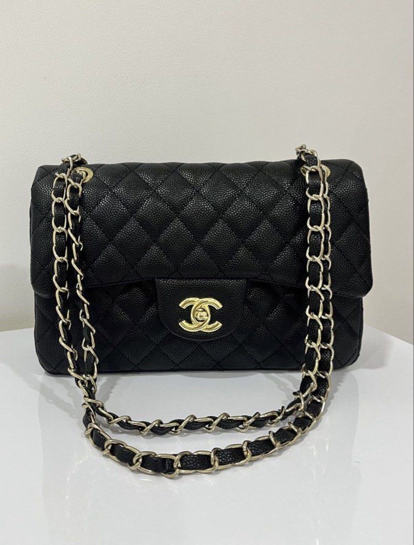 Rush Rush Chanel Classic Flap Bag Black (Category: Luxury Bags & Wallets) located in Manila. Submitted by chellerocker05 (Listing ID 1428564304, Image 1). Description: Japan source .