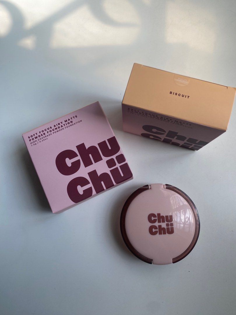 chuchu beauty powder foundation (Category: Makeup) located in Mandaluyong City. Submitted by StacesCloset (Listing ID 1428500401, Image 1). Description: LP chai: sold.