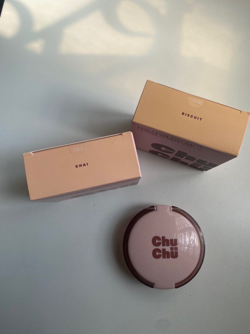 chuchu beauty powder foundation (Category: Makeup) located in Mandaluyong City. Submitted by StacesCloset (Listing ID 1428500401, Image 2). Description: LP chai: sold.