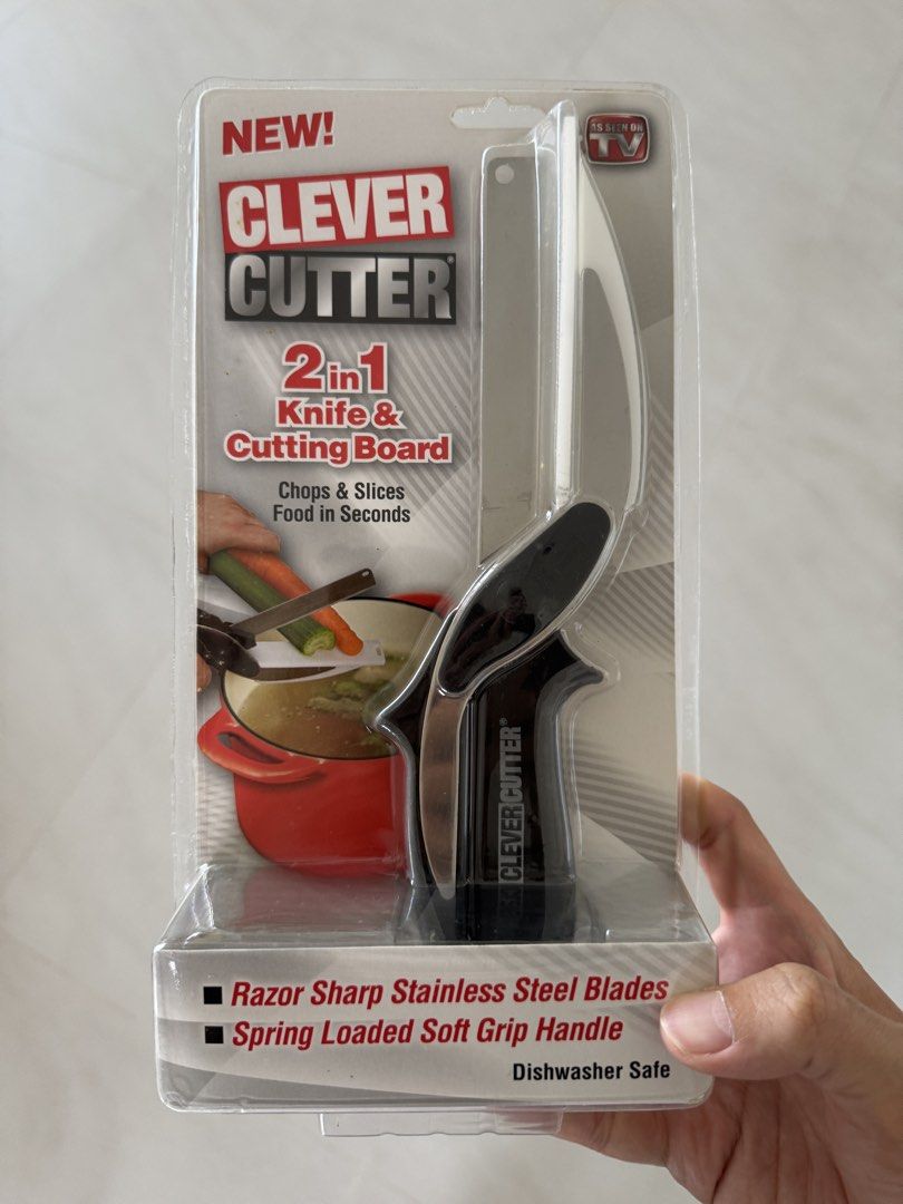 Clever Cutter 2-in-1 Knife and Cutting Board