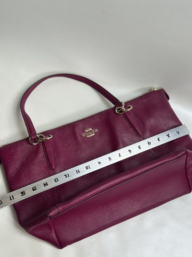 Coach Magenta Leather Ava Tote (Category: Luxury Bags & Wallets) located in Daet. Submitted by thrifthings2018 (Listing ID 1428483015, Image 3). Description: .