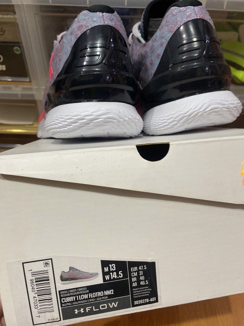 Curry 1 Low Flotro NM2 (Category: Sneakers) located in Manila. Submitted by fullcount.ph (Listing ID 1428553365, Image 3). Description: Curry 1 Low Flotro NM2 Size: 13US Brand New Complete with Receipt Meetup: Nuvali.
