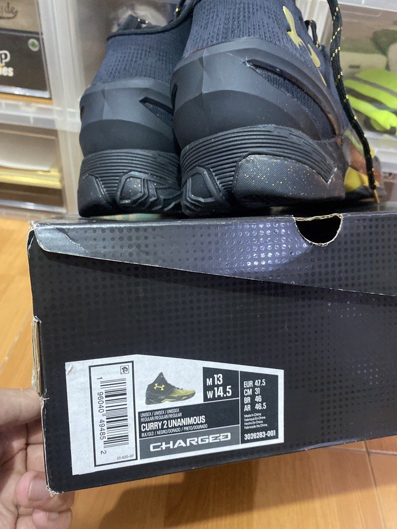 Curry 2 Unanimous (Category: Sneakers) located in Manila. Submitted by fullcount.ph (Listing ID 1428554660, Image 3). Description: Curry 2 Unanimous Size: 13US Brand New Complete with box and Receipt Meetup: Nuvali.