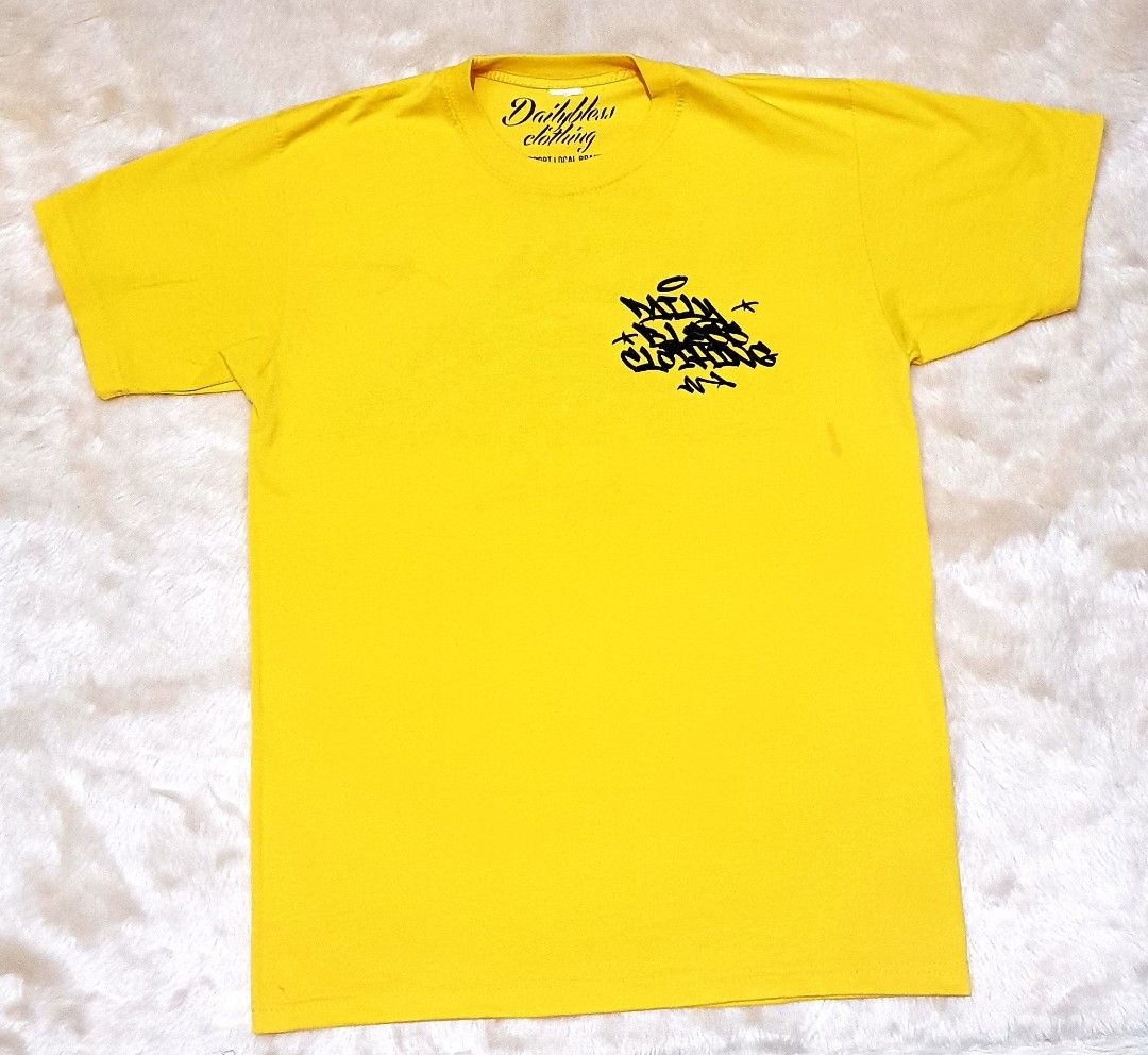 Daily Bless Clothing (Category: Tshirts & Polo Shirts ) located in Taguig. Submitted by wethrifting2021 (Listing ID 1428505077, Image 2). Description: Item: Daily Bless Clothing🔥 Size: Cut white tag with OPT Dailybless clothing Width: 19 Length: 27 Condition: Excellent Issue: Loose stitching, Oil stain SWIPE MORE DETAILS. DM to purchase 📩.