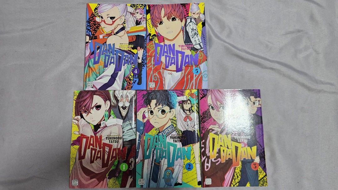 Dandadan Manga Volumes 1-5 (Category: Comics & Manga) located in Cainta. Submitted by panganibanbenj (Listing ID 1428554082, Image 1). Description: 400 each or take all for 1800.