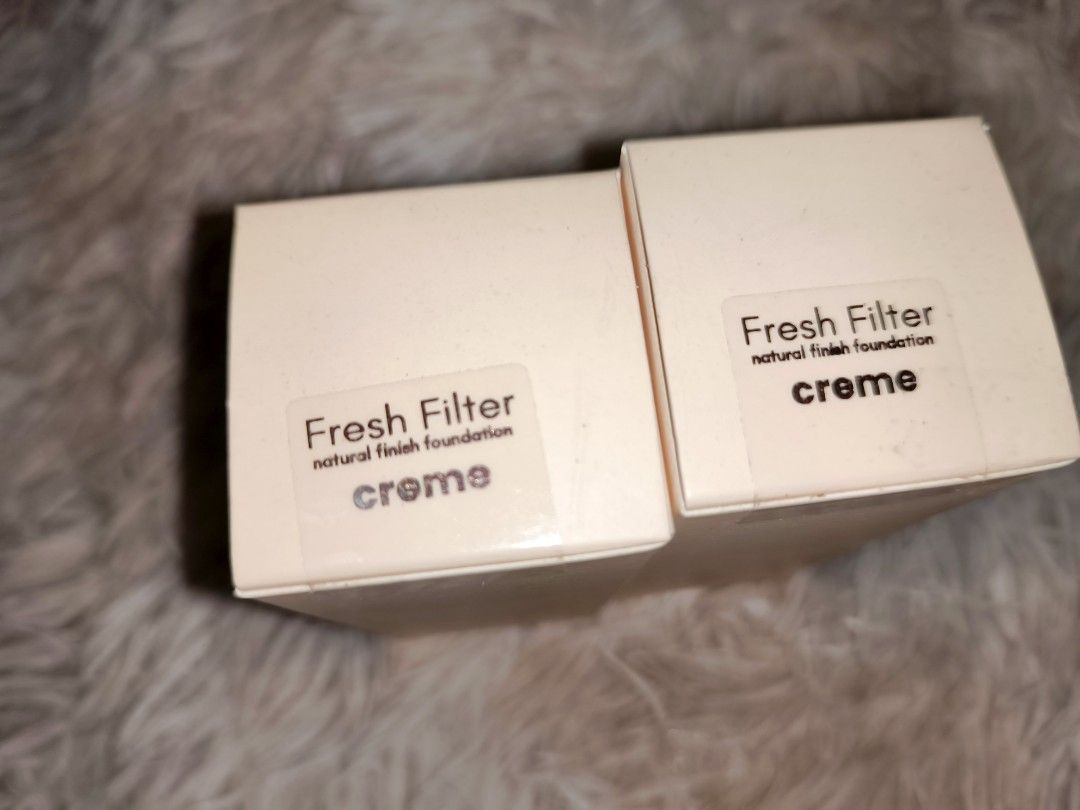 Detail Fresh Filter Natural Finish Foundation (Category: Makeup) located in San Marcelino. Submitted by ynzhi (Listing ID 1428564401, Image 2). Description: 150 each in shade creme 📦: jnt 📍: zambales.