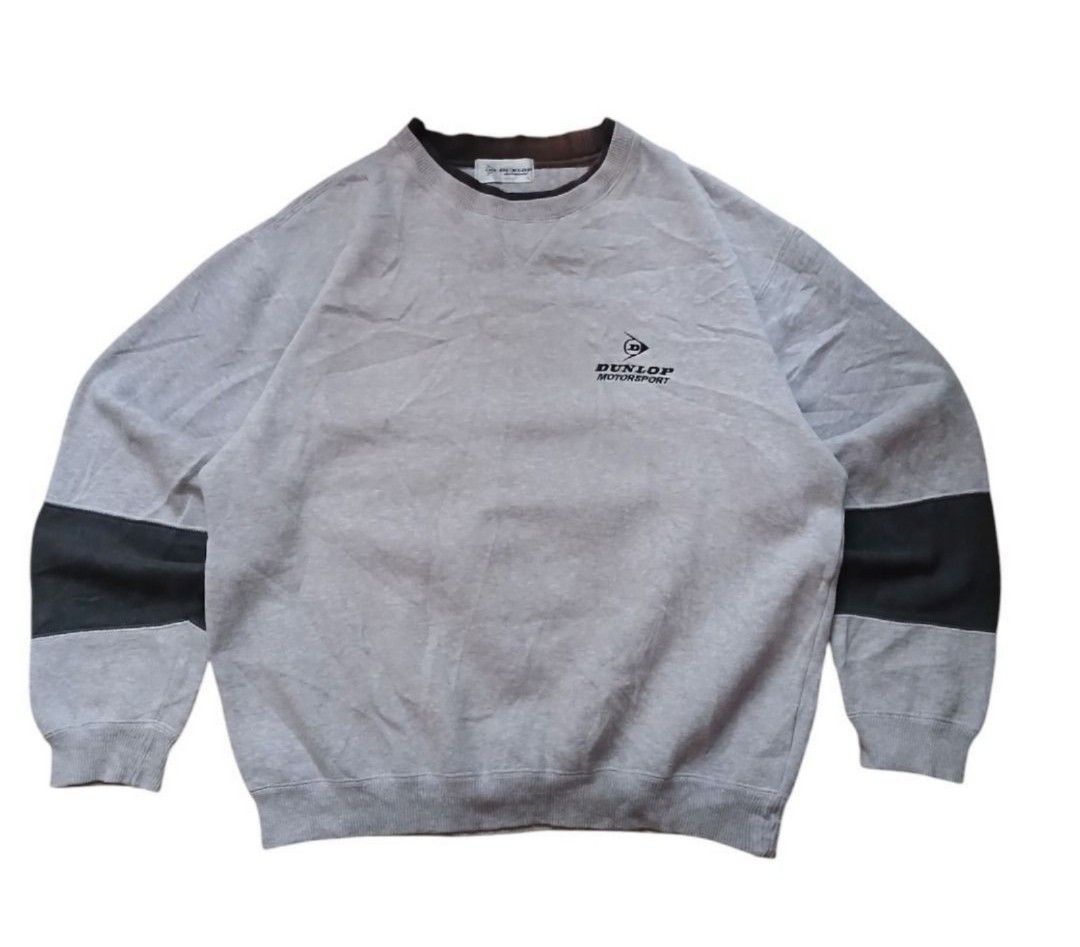 Dunlop Motorsport Sweatshirt (Category: Coats, Jackets and Outerwear) located in Rizal. Submitted by cazeethrif21 (Listing ID 1428544845, Image 1). Description: W:21 L:25 A Color rate: 9.5/10 Condition: Good Issue: inside the neckline is quite fade not visible outside.