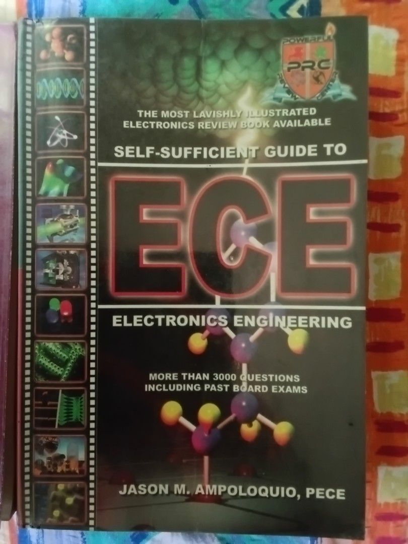 Electronics Engineering Review Books (Category: Textbooks) located in Mandaluyong City. Submitted by warmwater.103ba4 (Listing ID 1428441367, Image 3). Description: Two electronics engineering review books are available. One is titled "3001 Questions in Electronics Engineering" by Excel Academic Council, published in 2008. The other is "Self-Sufficient Guide to ECE Electronics Engineering" by Jason M. Ampoloquio, PECE, which includes over 3000 qu