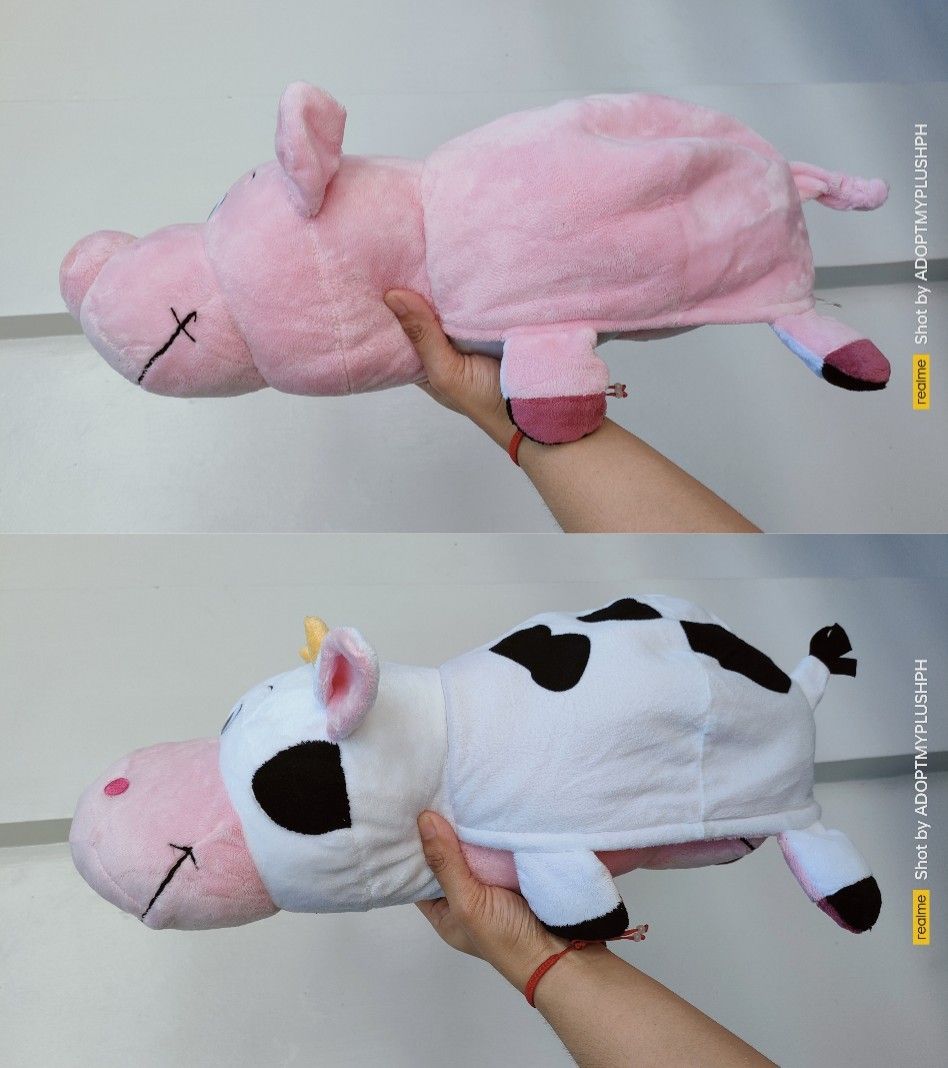 Flip-a-Zoo 2-in-1 Plush Animals (Category: Plushies & Soft Toys) located in Taguig. Submitted by adopt.my.plush.ph (Listing ID 1428603471, Image 2). Description: ‼️Last Price (LP) Posted 200.00 each Flip-a-Zoo 2-in-1 Reversible Huggable Plush Animals Size: approx. 16" Characters: Sofie Cow & Ruby Piglet Persephone Unicorn & Imogen Dragon *as is, WYSIWYG ‼️Photos have been uploaded for your reference. Kindly make sure to review them ALL before sen