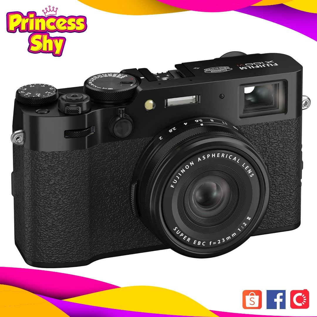 Fujifilm X100VI Digital Camera – Black (Category: Cameras) located in San Juan City. Submitted by princessshyph (Listing ID 1428452356, Image 1). Description: 📸 Unlock Your Creativity – Fujifilm X100VI Digital Camera – Black Discover the ultimate camera for photographers and creators who want style, performance, and portability all in one. The Fujifilm X100VI combines retro-inspired design with cutting-edge technology, making every shot a master