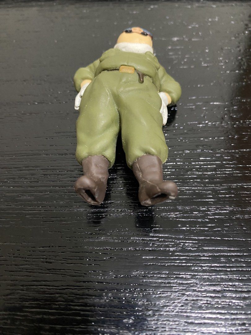 GHIBLI Porco Rosso Figure (Category: Figurines & Statues) located in Manila. Submitted by art.listskar (Listing ID 1428460525, Image 3). Description: ✈️GHIBLI PORCO ROSSO FIGURE ✈️ -3 inches in height -Hard plastic Material -9.5/10 condition - NO stand included -For Ghibli fans out there! Payment First Basis ₱265+sf MOP: Gcash MOD: Lalamove, J&T, Gogo Xpress.