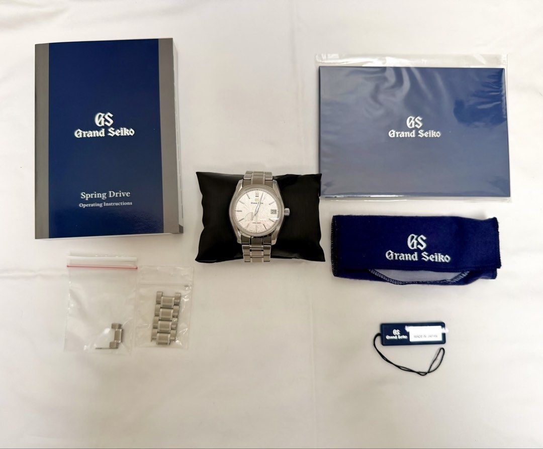 Grand Seiko SBGA413 Shunbun (Category: Luxury Watches) located in Manila. Submitted by marjolynnn (Listing ID 1428551673, Image 3). Description: FOR SALE!!! Grand Seiko SBGA413 Shunbun • Year: 2022 • Price: ₱325,000 • Condition: Excellent, minimal hairline scratches from normal wear • Spring Drive automatic movement (Caliber 9R65) • Includes complete set (box, papers, accessories) Well-kept and maintained piece. 📍 Rockwell, Makati city - Availab