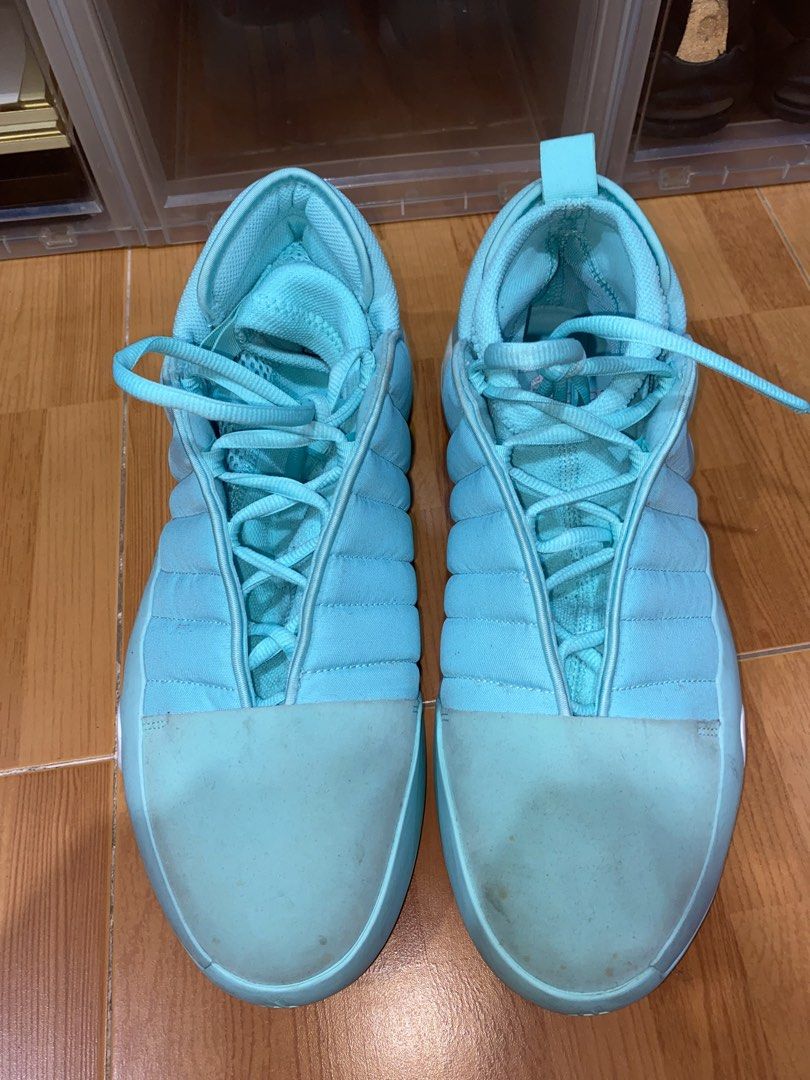 Harden 7 Torquoise (Category: Sneakers) located in Manila. Submitted by fullcount.ph (Listing ID 1428555959, Image 3). Description: Harden 7 Torquoise Size: 13US Condition: 8.5/10 (Scuff and Dirt) No Box Meetup: Nuvali.