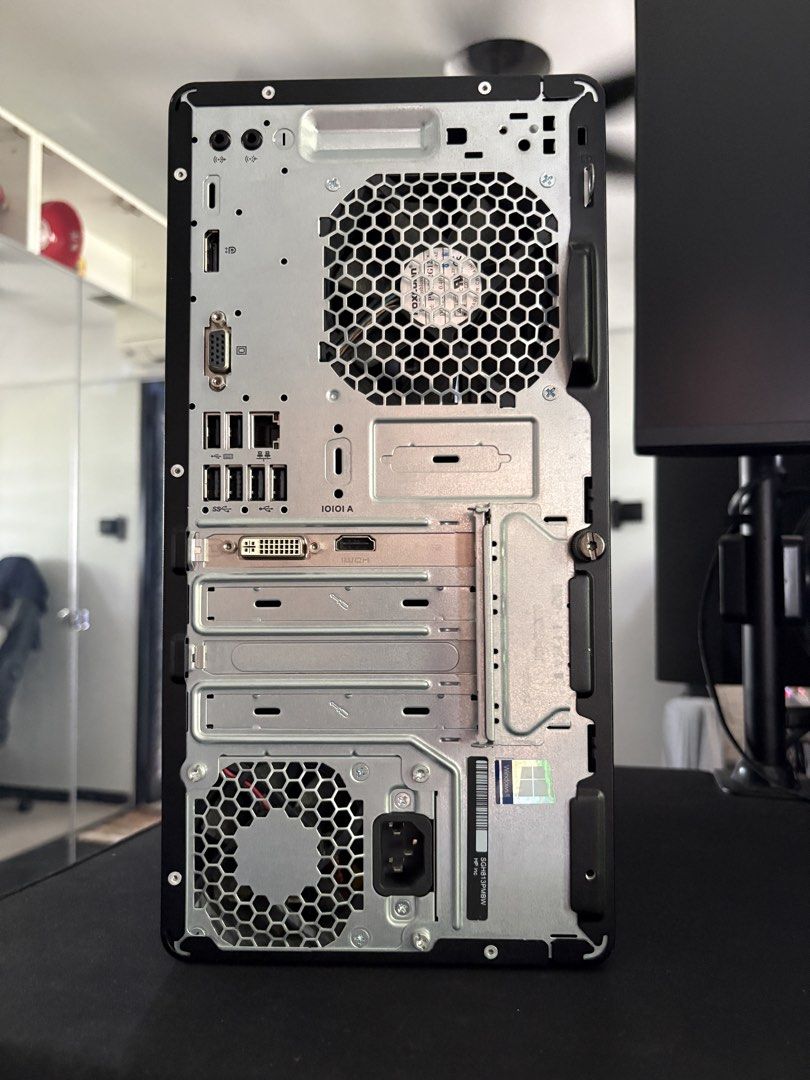 HP ProDesk Business Office WFH School Students HBL Essential Desktop Computer PC CPU Processor intel i5-7500 Storage SSD 256GB + HDD 1TB Ram 8GB DDR4 Nvidia GeForce GT 730 Graphics GPU Windows 11 Pro422425372594032641