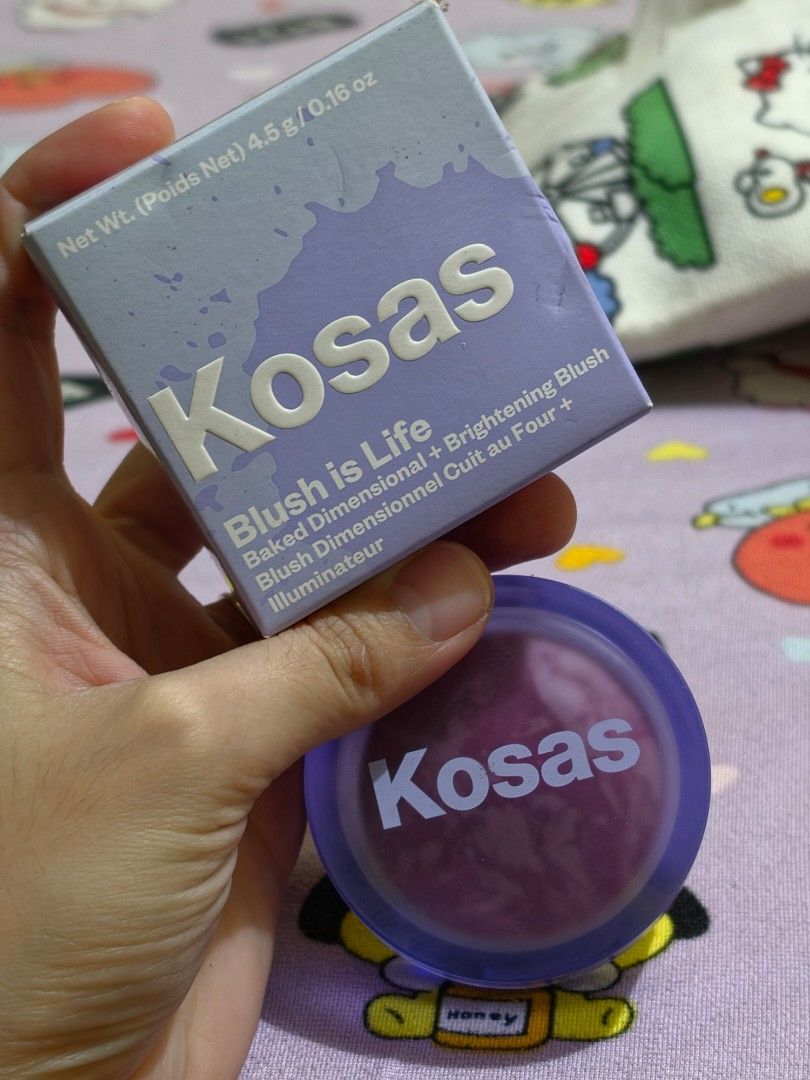 Kosas Blush is Life (Category: Makeup) located in Quezon City. Submitted by keroldmd8 (Listing ID 1428561952, Image 2). Description: Kosas Blush is Life in the shade Euphoria. It is a cool pinky mauve blush. The blush is a baked dimensional + brightening blush. The product is in its original packaging. Swatched once only bought in Razza Beauty.