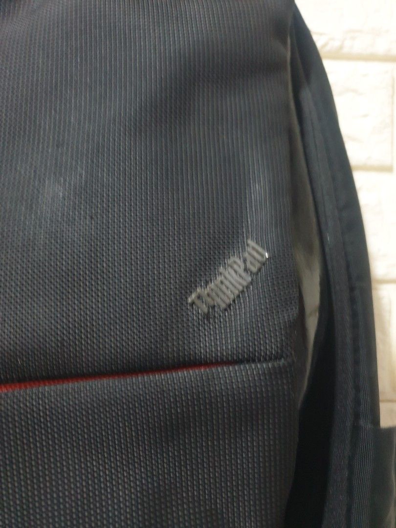 LENOVO THINKPAD LAPTOP BACKPACK BAG PRELOVED (Category: Laptop Bags & Sleeves) located in Malabon City. Submitted by toughMeg (Listing ID 1428530236, Image 2). Description: LENOVO THINKPAD LAPTOP BACKPACK BAG PRELOVED ‼SEE PHOTOS FOR FLAWS. PLEASE MANAGE EXPECTATIONS .