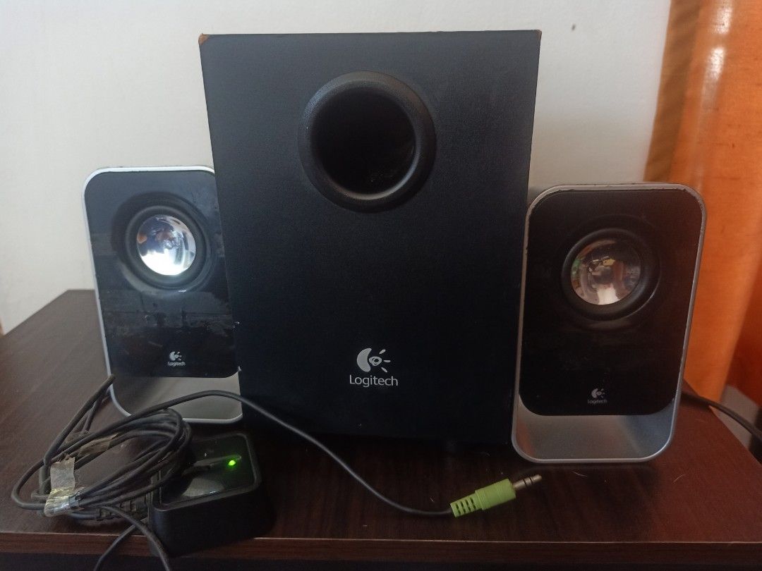 Logitech LS21 Multimedia Speaker System (Category: Soundbars, Speakers & Amplifiers) located in Las Pinas. Submitted by the_recycle_shop (Listing ID 1428500468, Image 1). Description: Good working condition .