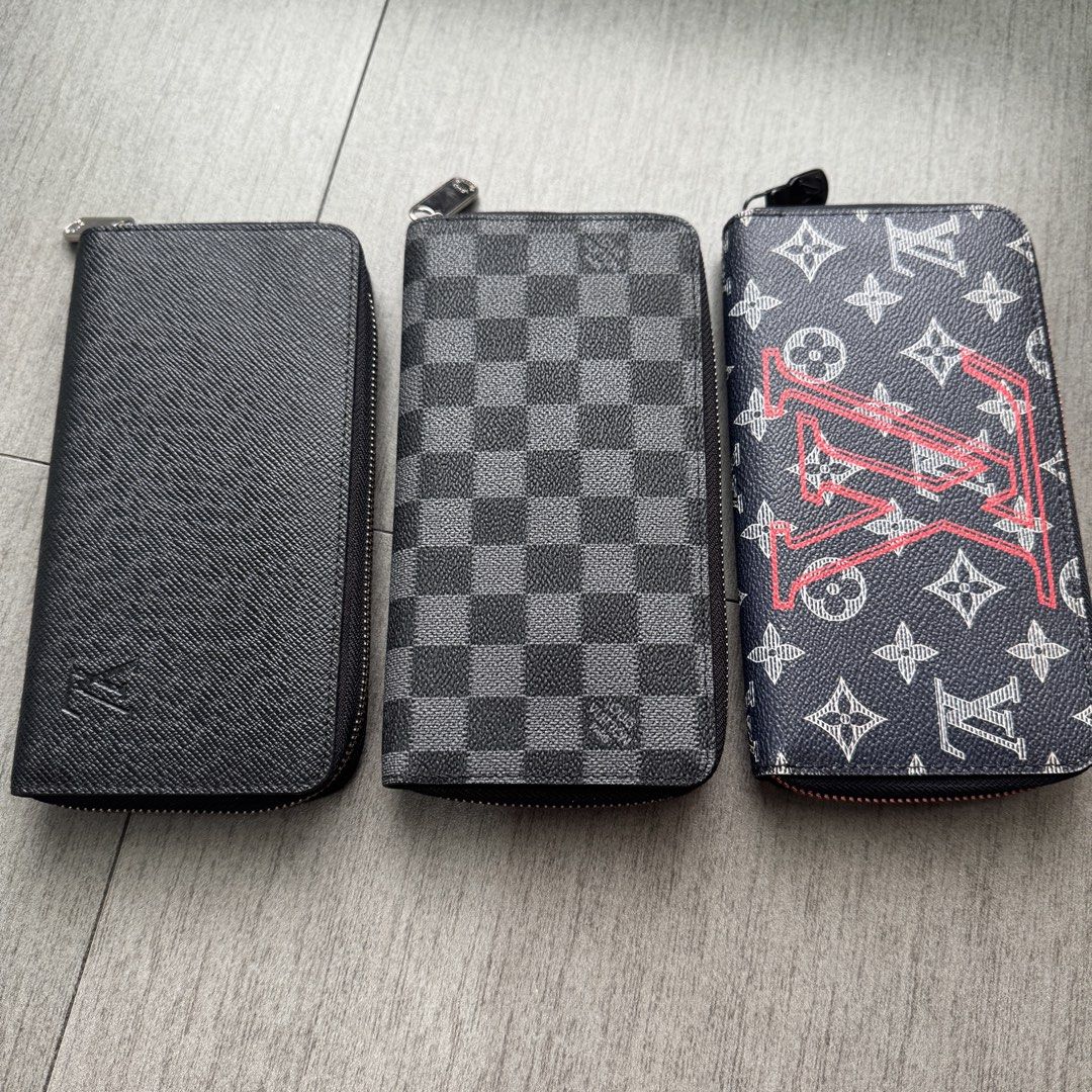 Louis Vuitton Zippy Wallets (Category: Luxury Bags & Wallets) located in Caloocan City. Submitted by achillesu (Listing ID 1428486983, Image 1). Description: LV “Taiga” LV Damier Graphite LV “Have a Vuitton day” ‼️Negotiable Price‼️ Listing Price: P2,500 each.