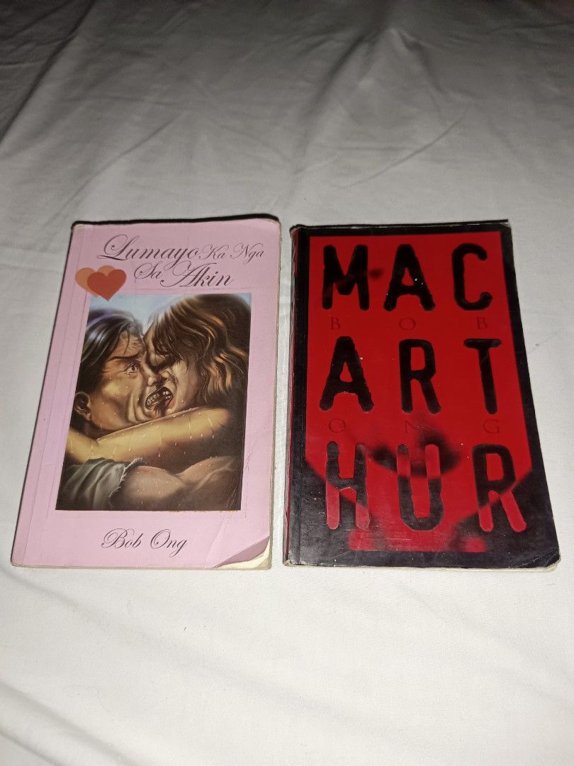 Lumayo Ka Nga Sa Akin & MacArthur - Bob Ong Books (Category: Storybooks) located in Caloocan City. Submitted by maesmaes (Listing ID 1428430708, Image 1). Description: selling preloved bob ong books, both visprint published (original, from high school days pa) ☆ Lumayo Ka Nga Sa Akin - SOLD ☆ Macarthur - 190 ♡ MISSING FIRST 8 PAGES ♡ with marks, stains, foxing on some pages ♡ mod: sco, j&t, lalamove negotiable, send a message for condition check.