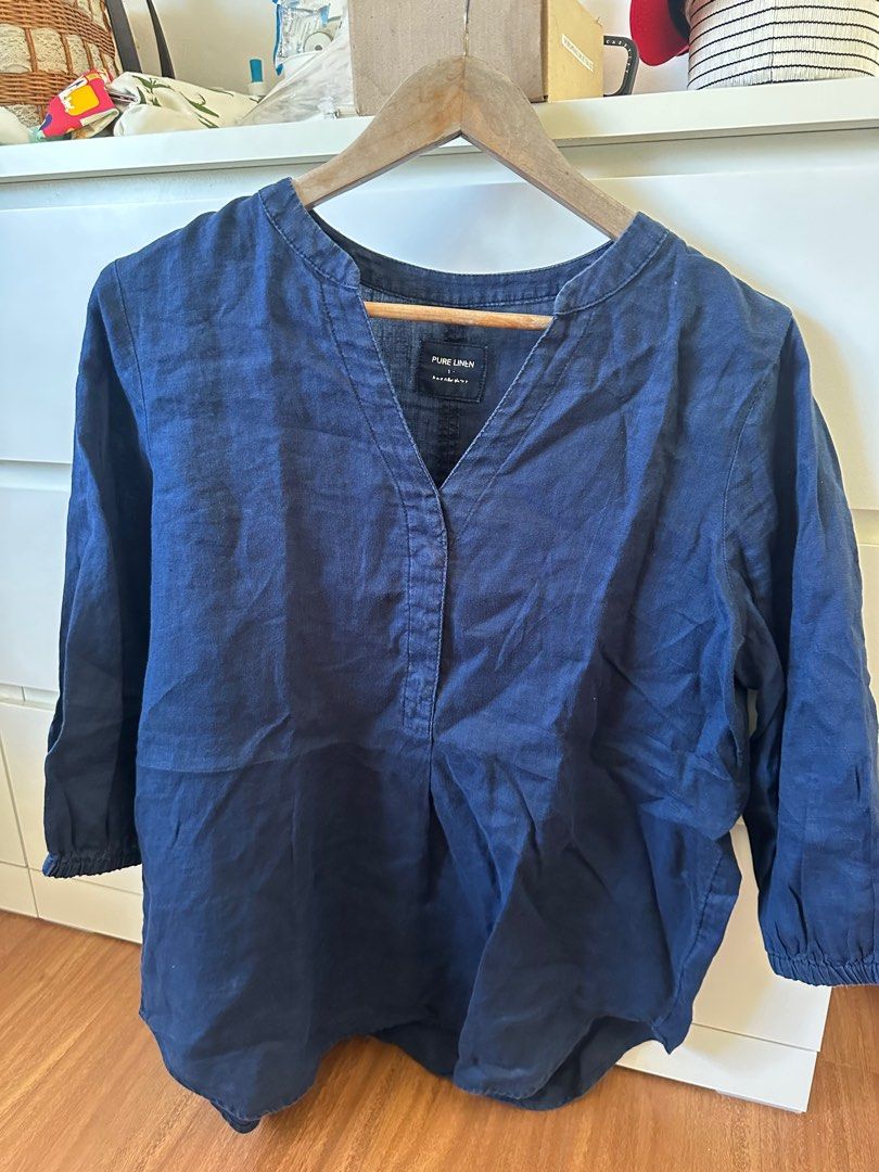 Marks & Spencer (Category: Blouses) located in Cabuyao City. Submitted by mgcleaned (Listing ID 1428482420, Image 1). Description: Fits Med to Large no issues worn less than 5x bought at M&S Atc .