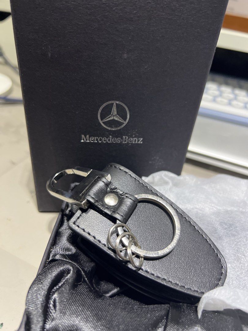 Mercedes Key Rack Mercedes-Benz Leather Key Holder, Car Accessories, Accessories on Carousell