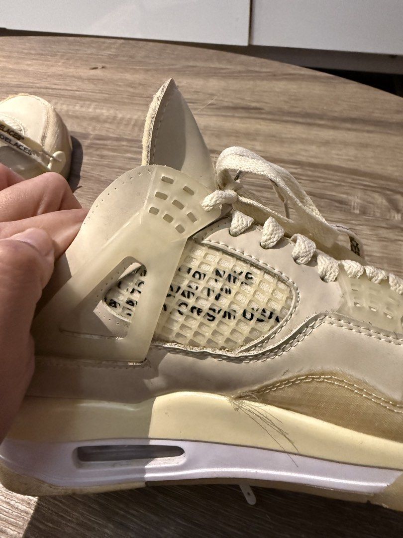 Nike Off White limited edition sneakers (Category: Sneakers) located in Quezon City. Submitted by iamannp (Listing ID 1428479926, Image 3). Description: Nike Off White sneakers shoes Size US8 Given by a relative to my husband Not his style..he’s just embarrassed not to accept it Negotiable.