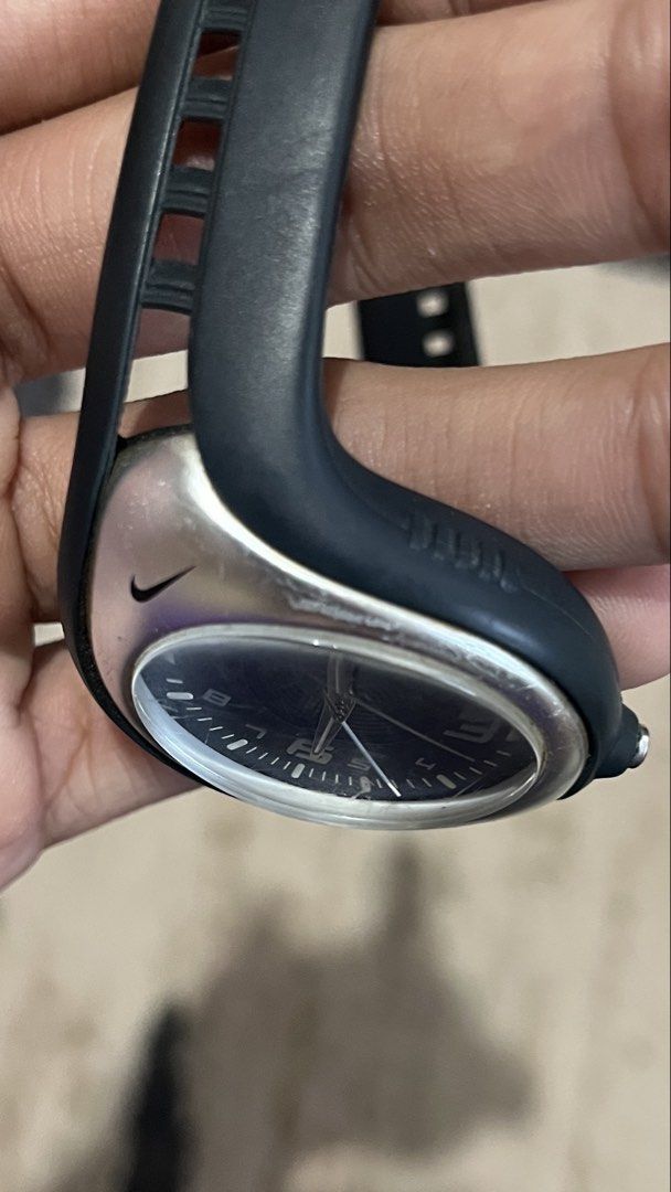 Nike Triax Blue Silver Analog Blaze Watch (Category: Men's Watches) located in Bulacan. Submitted by levidiff (Listing ID 1428526977, Image 2). Description: Vintage Nike Triax Blaze Watch Color: Blue and Silver Working condition Analog Issue: scratches .