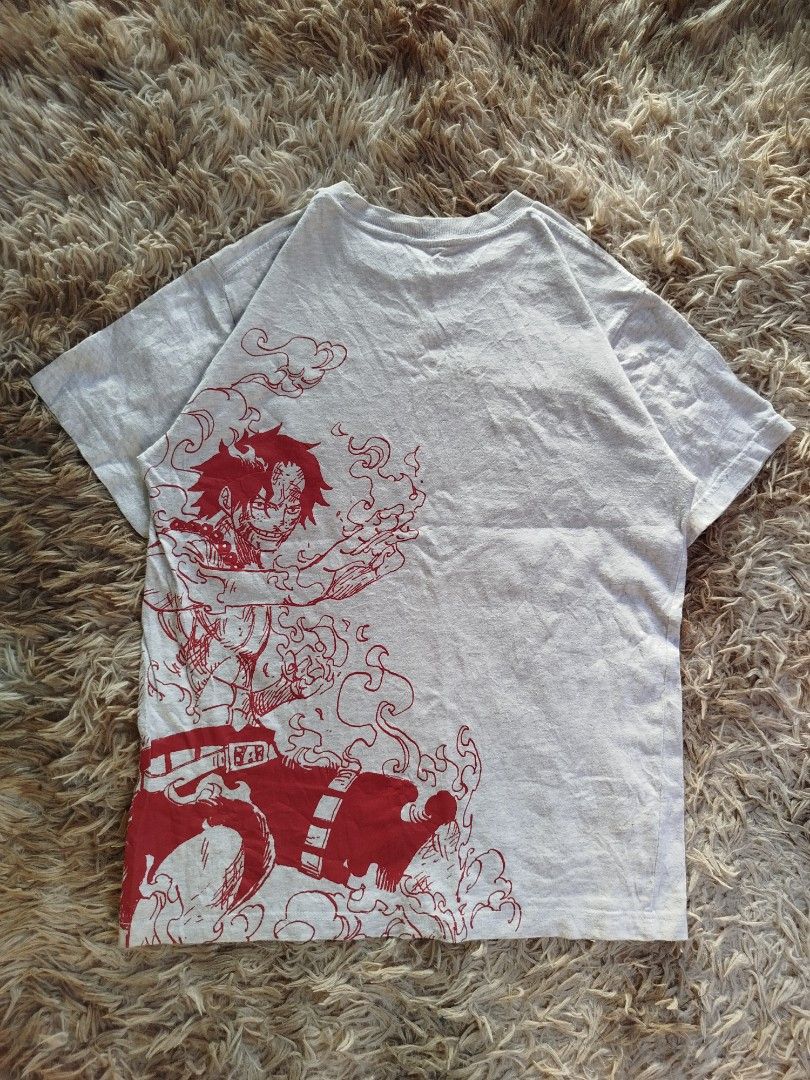 One piece Luffy,Ace Official tag (Category: Tshirts & Polo Shirts ) located in Cabiao. Submitted by aeclark (Listing ID 1428556358, Image 1). Description: Size Large no issue excellent condition need wash 10/10 color rate.