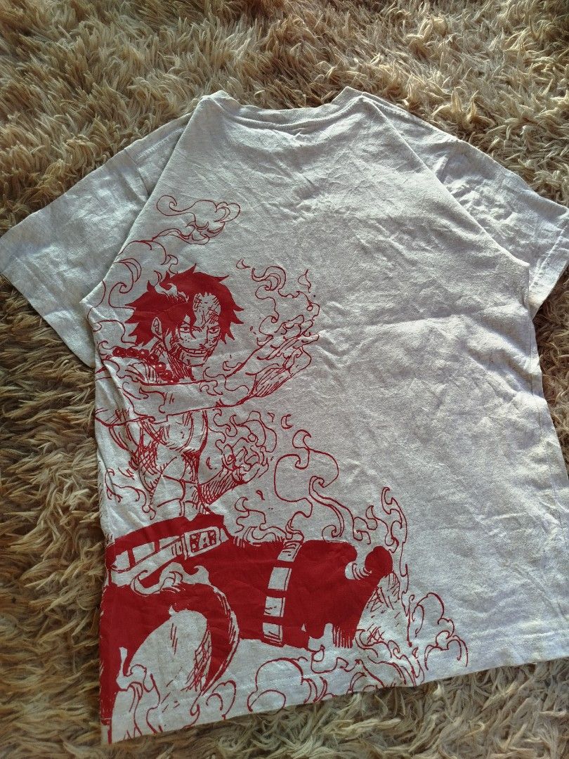 One piece Luffy,Ace Official tag (Category: Tshirts & Polo Shirts ) located in Cabiao. Submitted by aeclark (Listing ID 1428556358, Image 3). Description: Size Large no issue excellent condition need wash 10/10 color rate.