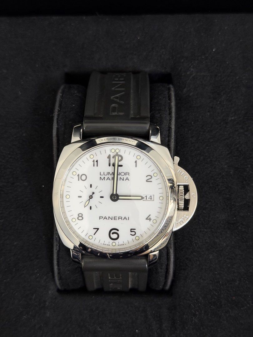 Panerai Luminor Marina PAM 499 (Category: Men's Watches) located in Quezon City. Submitted by nmimicu (Listing ID 1428604764, Image 1). Description: 44mm Year 2014 Full set Condition 9.8/10 San Juan City.