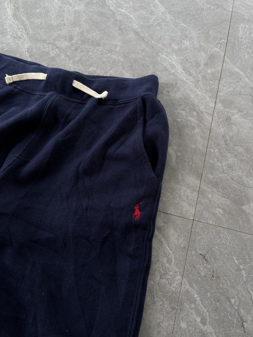Polo Ralph Lauren Sweatpants - Navy Blue - Medium (Category: Joggers) located in Dagami. Submitted by donsthrift (Listing ID 1428429184, Image 2). Description: M(10-12).