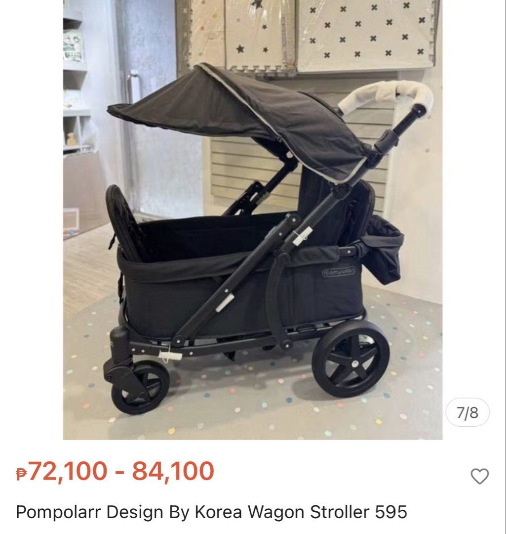 Pompolar Wagon Stroller (Category: Strollers) located in Manila. Submitted by avalanchesonlineshopmainacount (Listing ID 1428542245, Image 1). Description: .