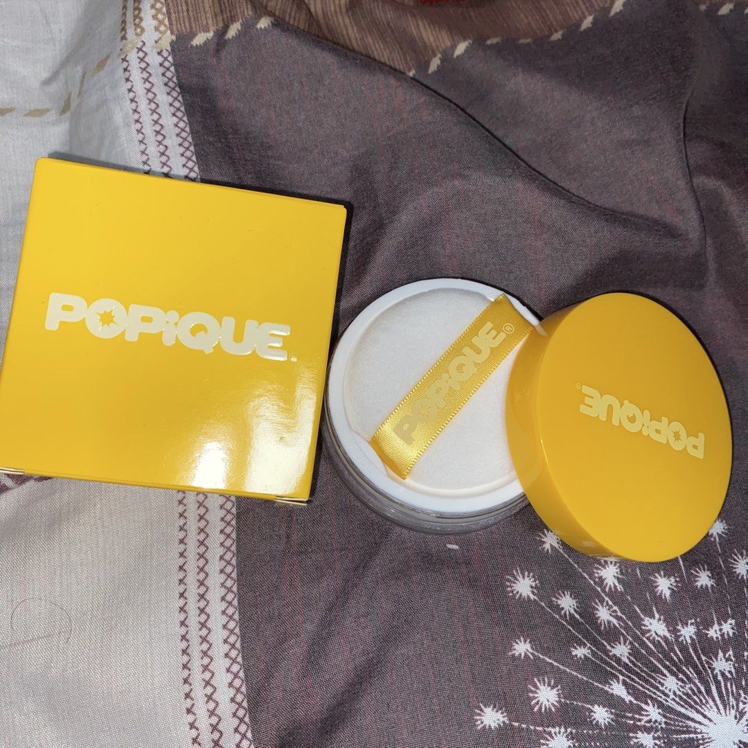 Popique Loose Setting Powder in Shell (Category: Makeup) located in Baguio. Submitted by from.deana (Listing ID 1428547692, Image 2). Description: puff still clean NEVER USED, barely used yung mismong product, around max of 10 dips lang sa sifter using my own makeup brush rfs: hinintay ko lang magrestock lovely huhu buy niyo na this please .