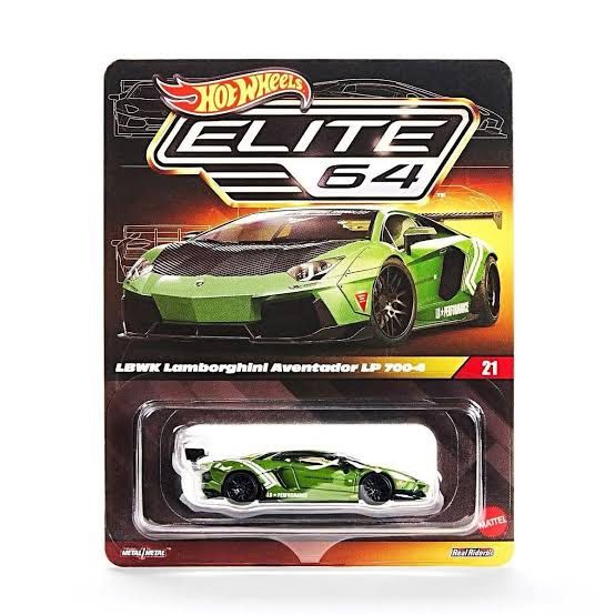 [PRE ORDER ] Hot Wheels Elite 64 LBWK Lamborghini Aventador LP700 -4 ...