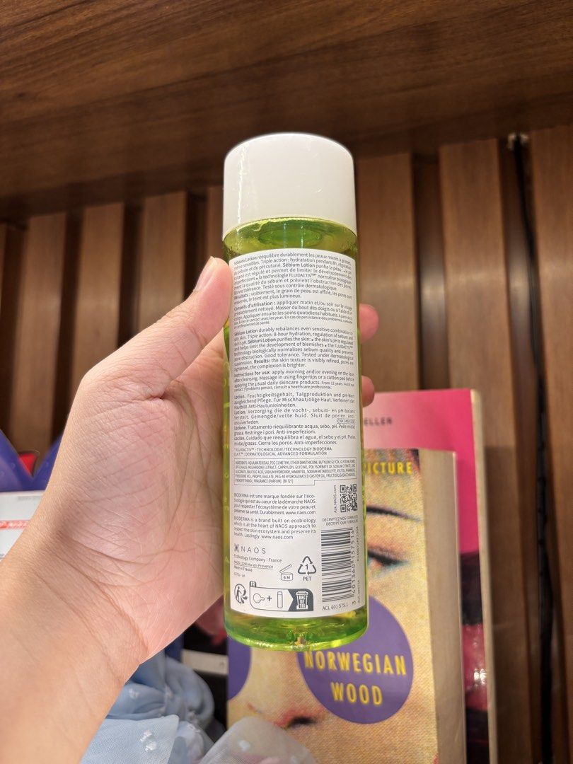 Preloved BIODERMA Sebium Lotion 200ml (Category: Face Care) located in Manila. Submitted by bhsundae (Listing ID 1428477838, Image 2). Description: • RFS: No longer using • Lady-owned • Bought for 2k at dermHQ from Dr. Gaile • No issues • Lalamove only; buyer shoulders SF • Loc: Sampaloc, Manila • Strictly payment first.