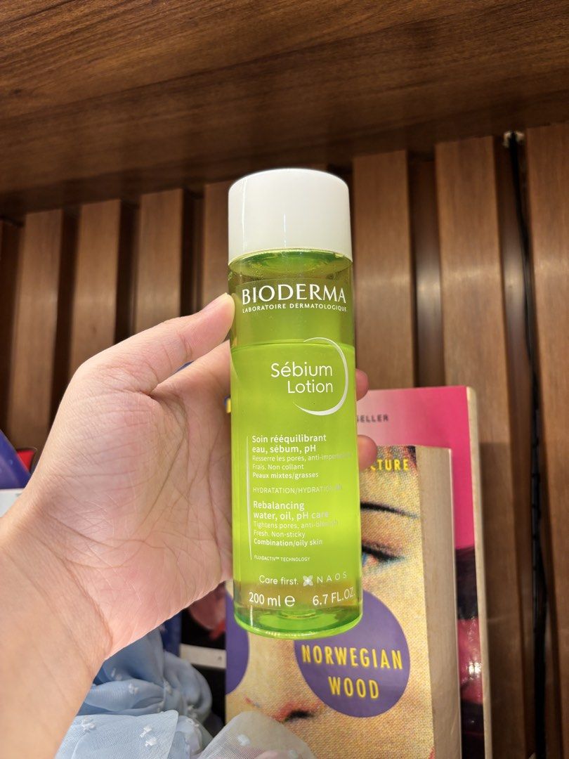 Preloved BIODERMA Sebium Lotion 200ml (Category: Face Care) located in Manila. Submitted by bhsundae (Listing ID 1428477838, Image 1). Description: • RFS: No longer using • Lady-owned • Bought for 2k at dermHQ from Dr. Gaile • No issues • Lalamove only; buyer shoulders SF • Loc: Sampaloc, Manila • Strictly payment first.