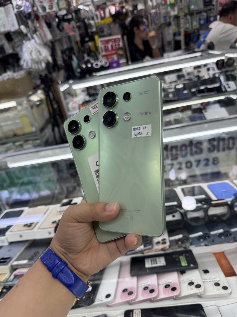 Redmi Note 13 128gb FU NTC No issue (Category: Xiaomi) located in San Juan City. Submitted by keannagadgetph (Listing ID 1428568684, Image 3). Description: Available Units for today's POST! Redmi Note 13 / 128gb / NTC Variant / FU - any colors available (price may vary) - good condition - 95% Makinis - Good battery - NTC Variant - No Repair ~ Accepting SWAP / TRADE IN / INSTALLMENT / BINTA UNIT ~ CASH ON DELIVERY METRO MANILA / LBC PAYMENT FIRST 