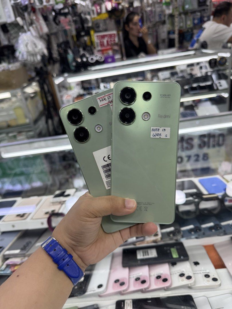 Redmi Note 13 128gb FU NTC No issue (Category: Xiaomi) located in San Juan City. Submitted by keannagadgetph (Listing ID 1428568684, Image 1). Description: Available Units for today's POST! Redmi Note 13 / 128gb / NTC Variant / FU - any colors available (price may vary) - good condition - 95% Makinis - Good battery - NTC Variant - No Repair ~ Accepting SWAP / TRADE IN / INSTALLMENT / BINTA UNIT ~ CASH ON DELIVERY METRO MANILA / LBC PAYMENT FIRST 