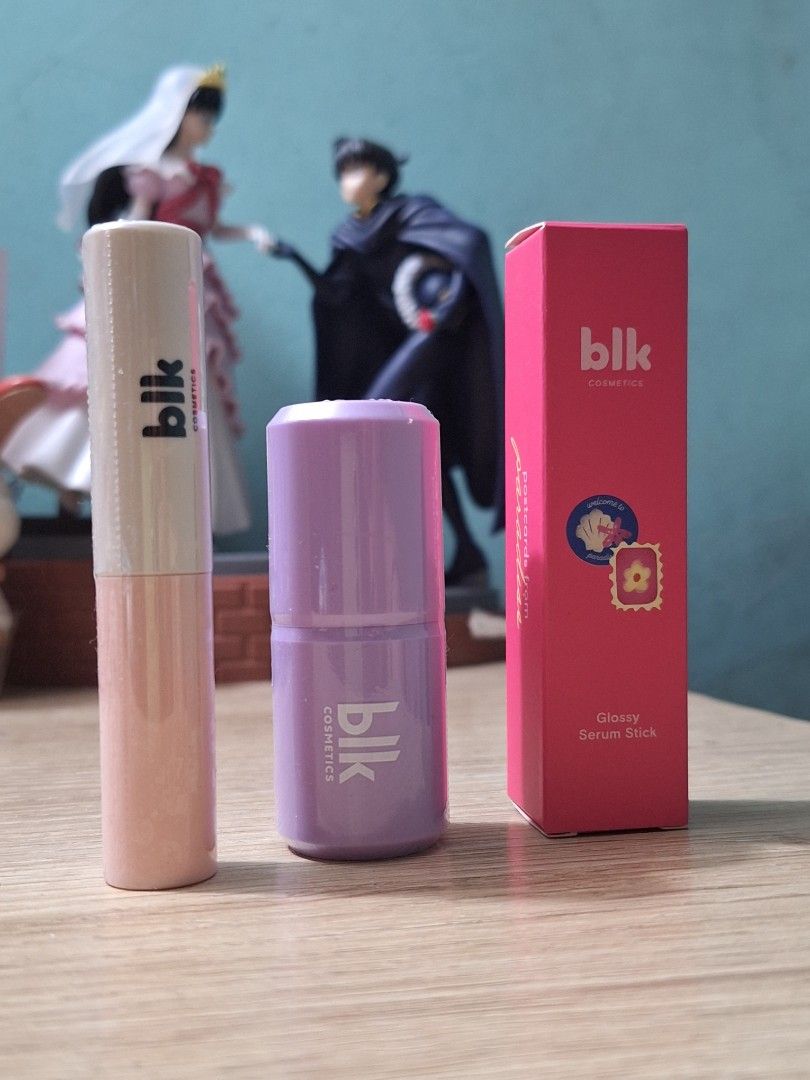 [SET] BLK cosmetics/ Makeup bundle (Category: Makeup) located in Manila. Submitted by cassandruhh (Listing ID 1426995564, Image 1). Description: TAKE ALL All are brand new - Sealed BLK brow lock mascara - Sealed BLK color adapt color stick - Glossy serum stick (shell) Mop: gcash Shipping: via lalamove/gogoxpress only.