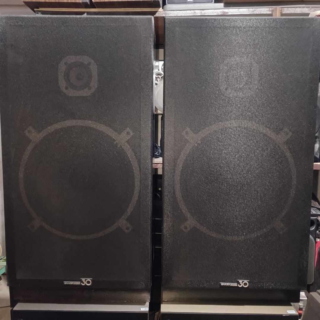 Sharp Floor Standing Speaker like new (Category: Soundbars, Speakers & Amplifiers) located in Bulacan. Submitted by rhodgz (Listing ID 1428433891, Image 1). Description: Sharp 2way Floor Standing Speaker 50w 8ohms 12inch woofer super kinis for only P4,500, nego pa pick up at Meycauayan, Bulacan or deliver via lalamove, drop&go, ap cargo or lbc/flash/j&t.