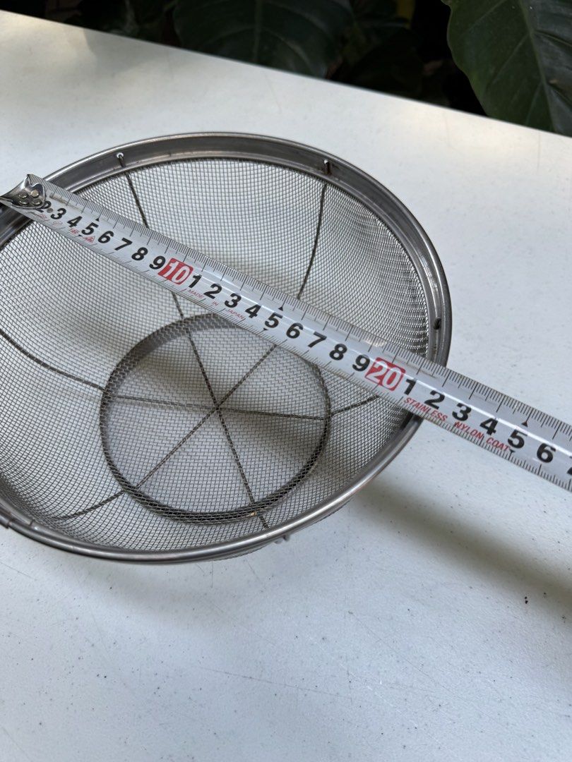 Strainer (Category: Cookware & Accessories) located in Davao. Submitted by parteawares2 (Listing ID 1428450644, Image 3). Description: One piece stainless steel strainer .