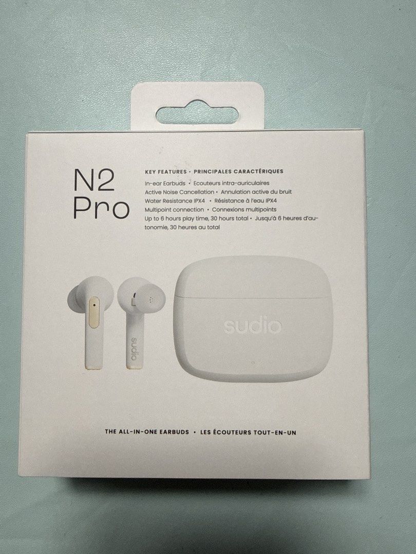 Sudio N2 Pro True Wireless Earbuds - White424105117357844481