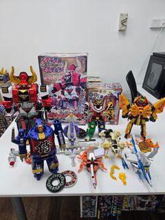 Robot Power Rangers DX TITAN MEGAZORD – Bandai 2006 – Magiranger Magiking – Très Bon état