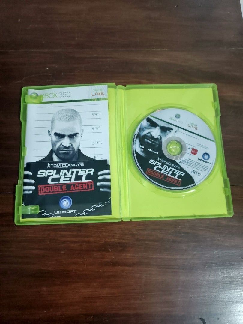 Tom Clancy's Splinter Cell: Double Agent - Xbox 360 (Category: Xbox) located in San Vicente. Submitted by rakamiael810 (Listing ID 1428441068, Image 3). Description: brand new pa tinanggal lng plastic wrap nya pra buksan lng 👌.