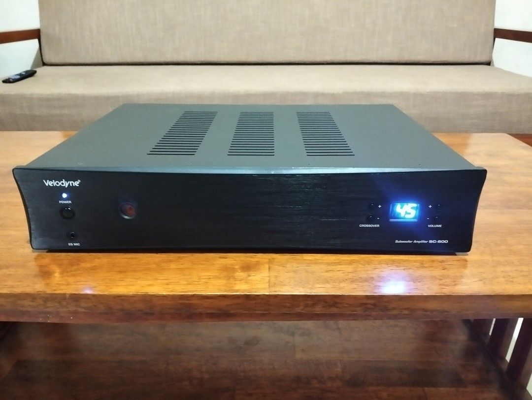Velodyne SC-600 Subwoofer Amplifier (Category: Soundbars, Speakers & Amplifiers) located in Marikina City. Submitted by raymundb (Listing ID 1428445577, Image 1). Description: Velodyne subwoofer amplifier 200 w @ 8 ohms single channel. specific for 2.1 systems using passive subwoofers thru line or amplifier direct output. 110-220 V Contact me if interested and for more info..