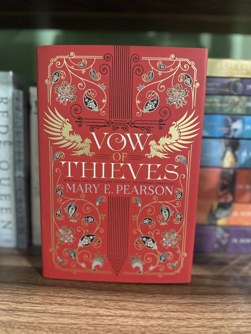 Vow of Thieves by Mary E. Pearson (Hardbound) (Category: Storybooks) located in Rizal. Submitted by marga911 (Listing ID 1428554042, Image 1). Description: Item: Vow of Thieves by Mary E. Pearson (Hardbound) *Bought from Fully Booked 📌Reason for selling? - Currently decluttering :) 📌Meet-up or delivery? - Open po ako for both 😊 📌Where is the meet-up location? - We can negotiate po but most of the time I’m either around UST area or Taytay, Riz