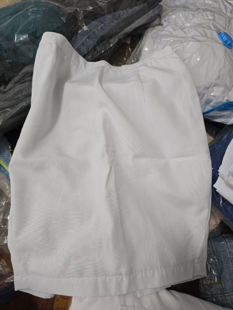White Uniform Set -BUNDLE (Category: Sets or Coordinates) located in Valenzuela. Submitted by mluck (Listing ID 1428559784, Image 3). Description: waist 24 to 25 inches for 4'11" height for petite and slim BUNDLE! ALSO AVAILABLE: 3 sets of WHITE PANTS AND BLOUSE (separate price) for only 2400 ( good fabric).